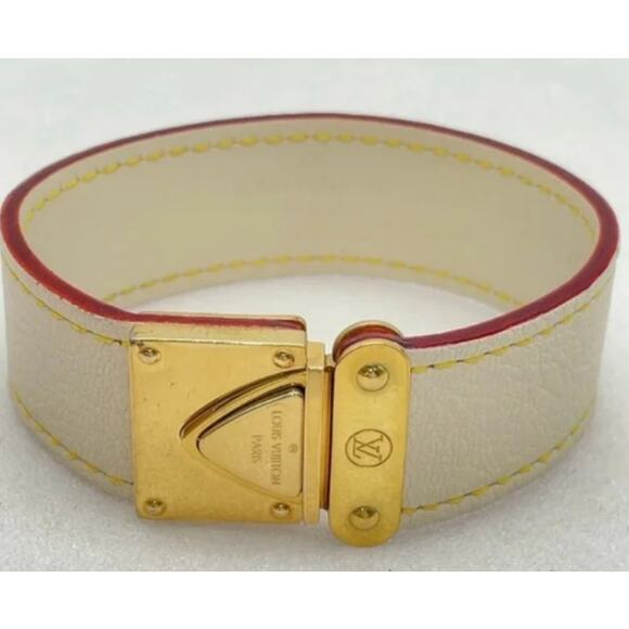 Authentic Louis Vuitton Suhali Leather Koala Bracelet with Box, Dust bag, & Card - Picture 3 of 8